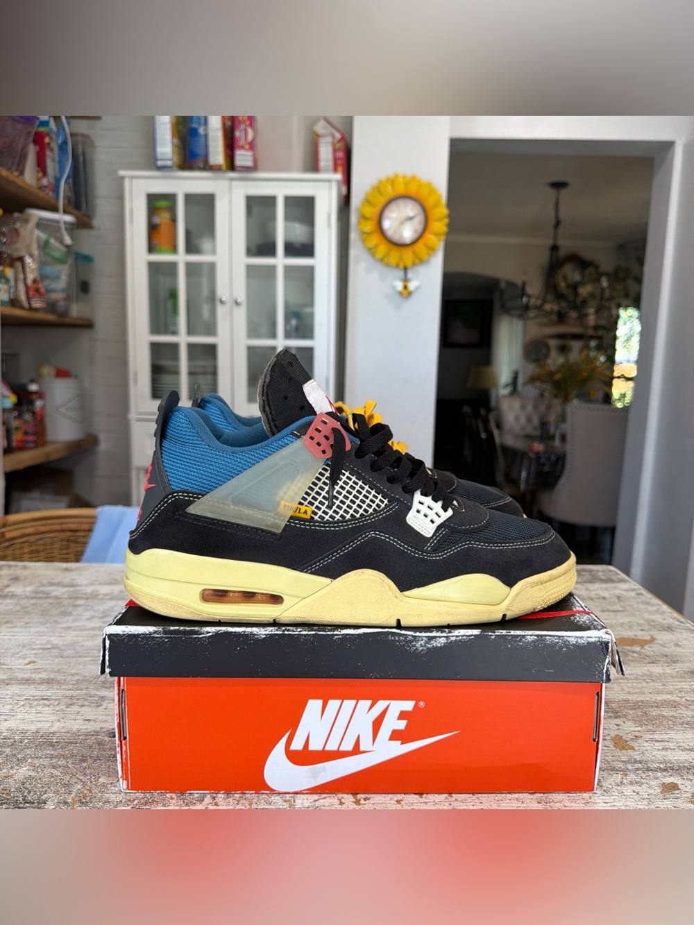Air Jordan 4 Retro x Union La Off Noir Size 13 DC9533-001